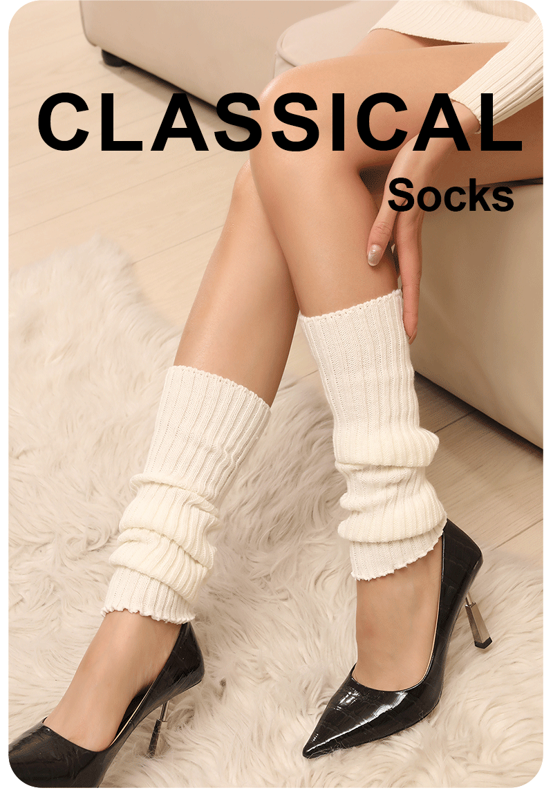 Description Picture 2 of item1 Pair High-quality Foot Warmers JK Uniform Bubble Socks Fashion Korean Lolita Girl Loose Socks Women's Versatile Elephant Socks