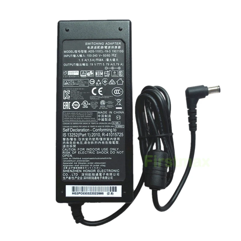 para o monitor 32gk850g-b ADS-110CL-19-3 190110g adaptador