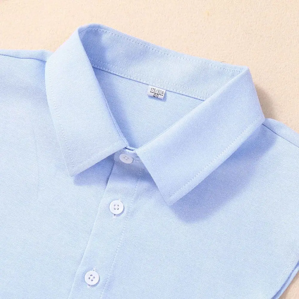 Detachable Business False Shirt Collar Women Men Fashion Fake Collar Blouse Lapel Blouse Top Male Femal Clothes Accessories