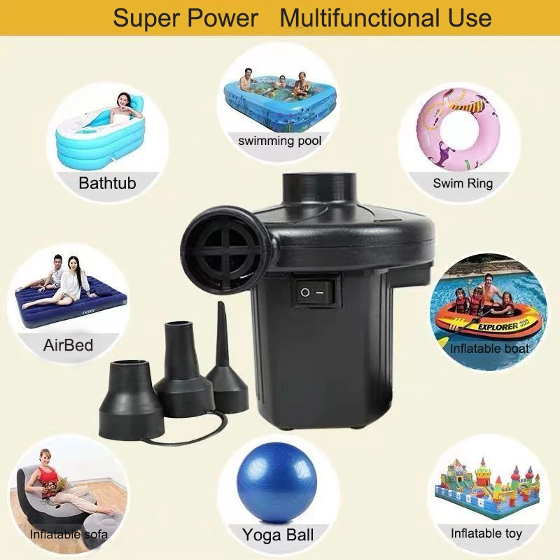 AC Electric Air Pump For Inflatable Cushion Sex Dolls Inflatable Sofa Air-bed Swimming Pool Sex Toys
