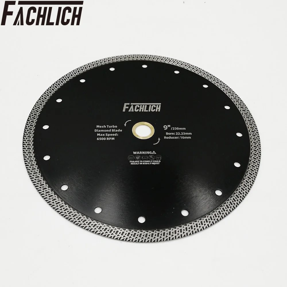 Disco De Corte Diamantado Turbo Porcelanato 110mm