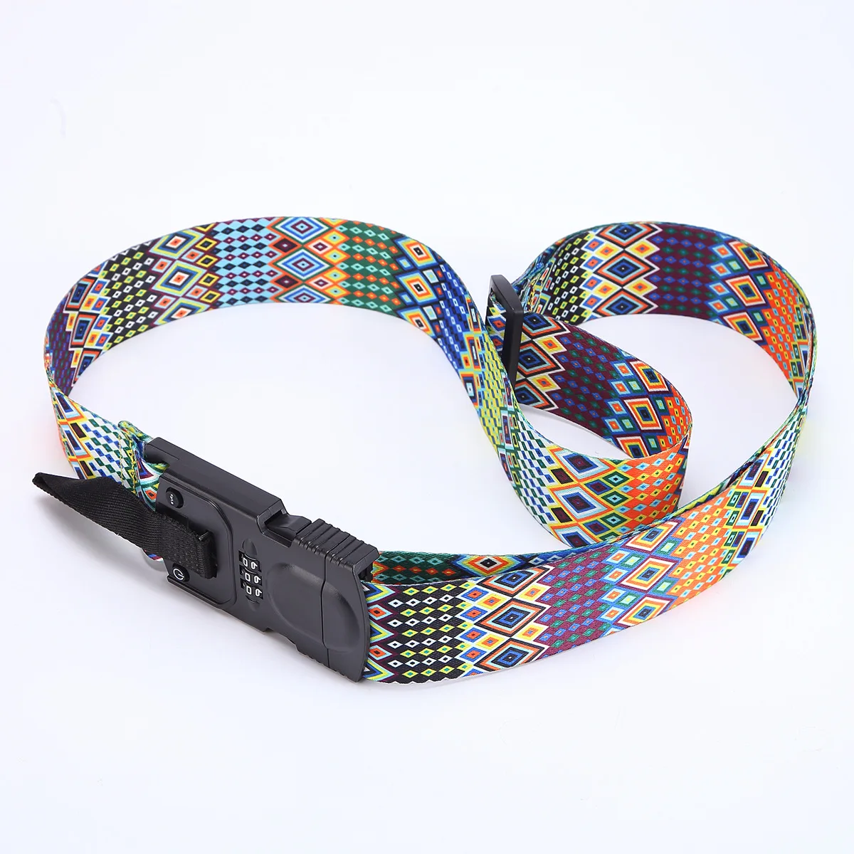 TSA Luggage Lock Password Luggage Straps Combination Lock Adjustable Packing Belts Binding Straps Travel Abroad Customs Locks 4