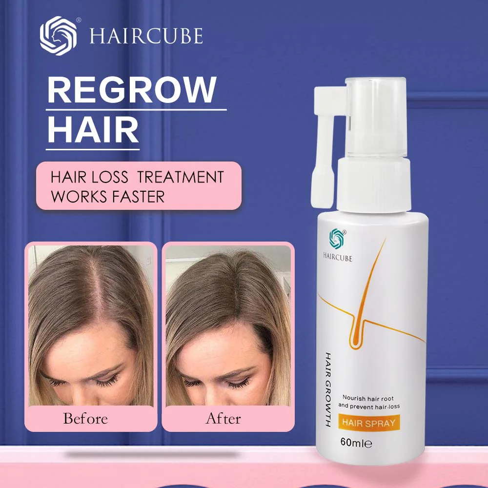 Fast Hair Growth Essence Spray for Women Anti Hair Loss Repair Nourish Hair Roots Regrowth Hair Hair Care Spray Women's Hair