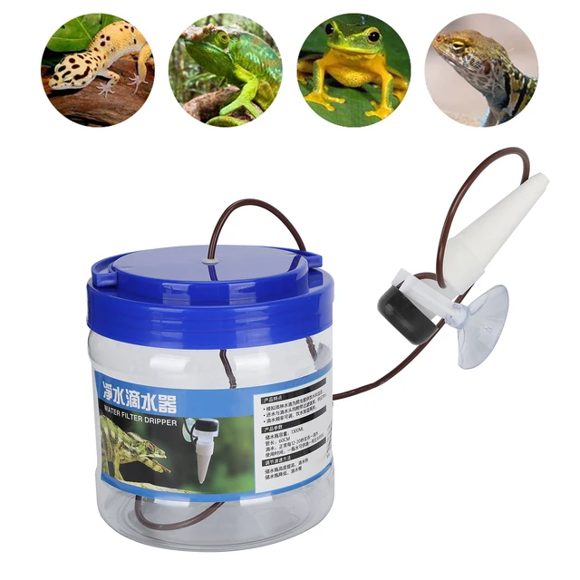 Reptile Water Dripper Reptile Watering Tool Reptile Water Dripper Kit Plants Irrigation Devices Reptile Humidifier Watering Tool 4