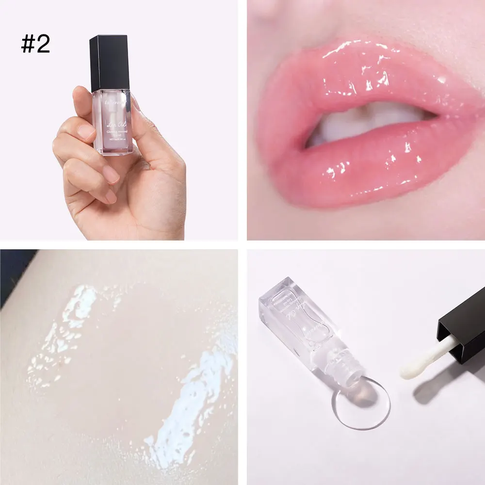 Radiant Pink Lip Oil Gloss - Moisturizing & Nourishing Jelly