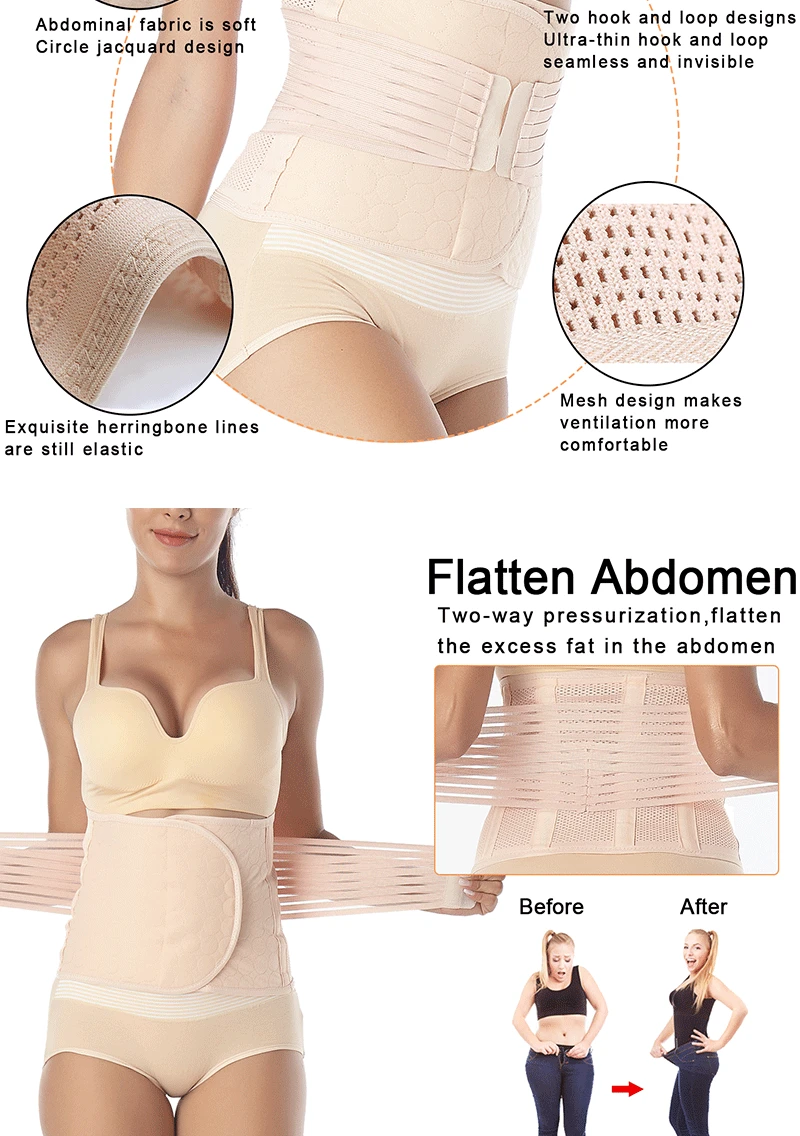 body shaper LAZAWG Slimming Waist Trainer Modeling Belt Shaper Waist Cincher Body Shaper Fat Compression Strap Girdle Firm Corset Magic tummy tucker