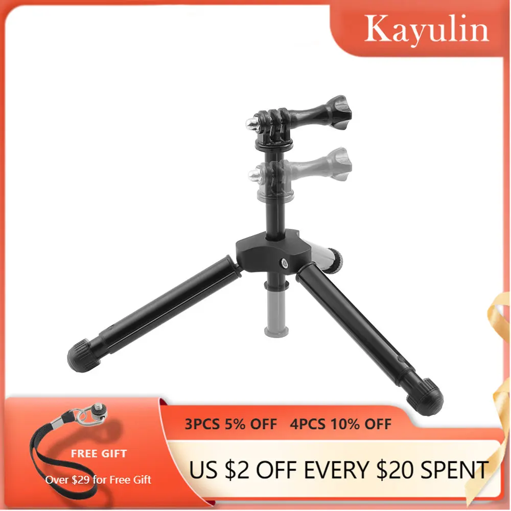 Kayulin Mini Tripod Stand Holder Mount With Tripod Mount Screw For