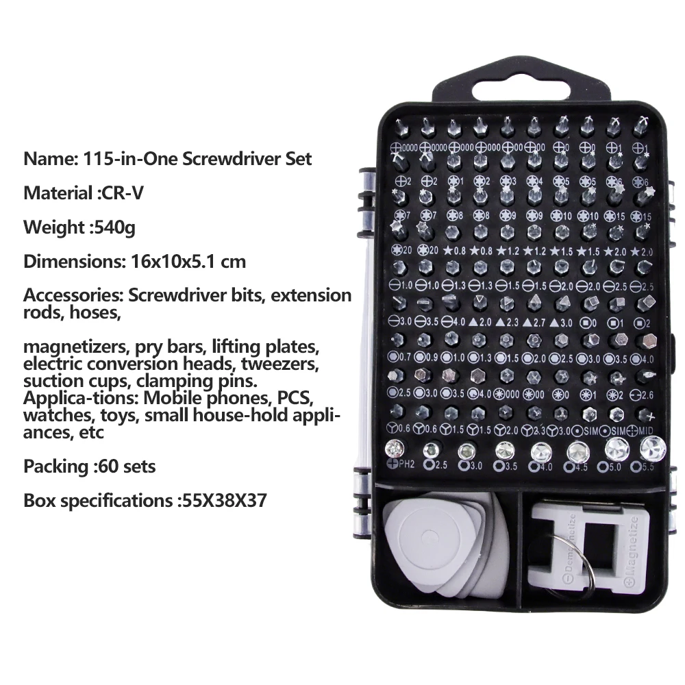 Precision Screwdriver Kit for Electronics Laptop Repairs