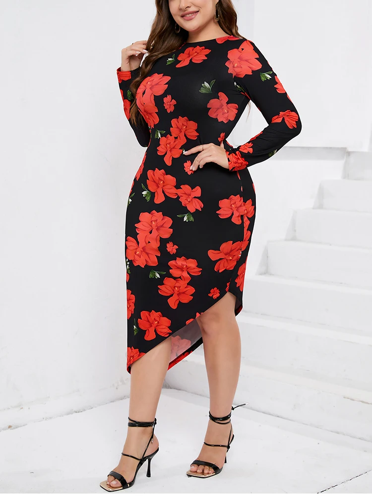 Рисунок 3 - EYNMIN женское платье-макси с длинными