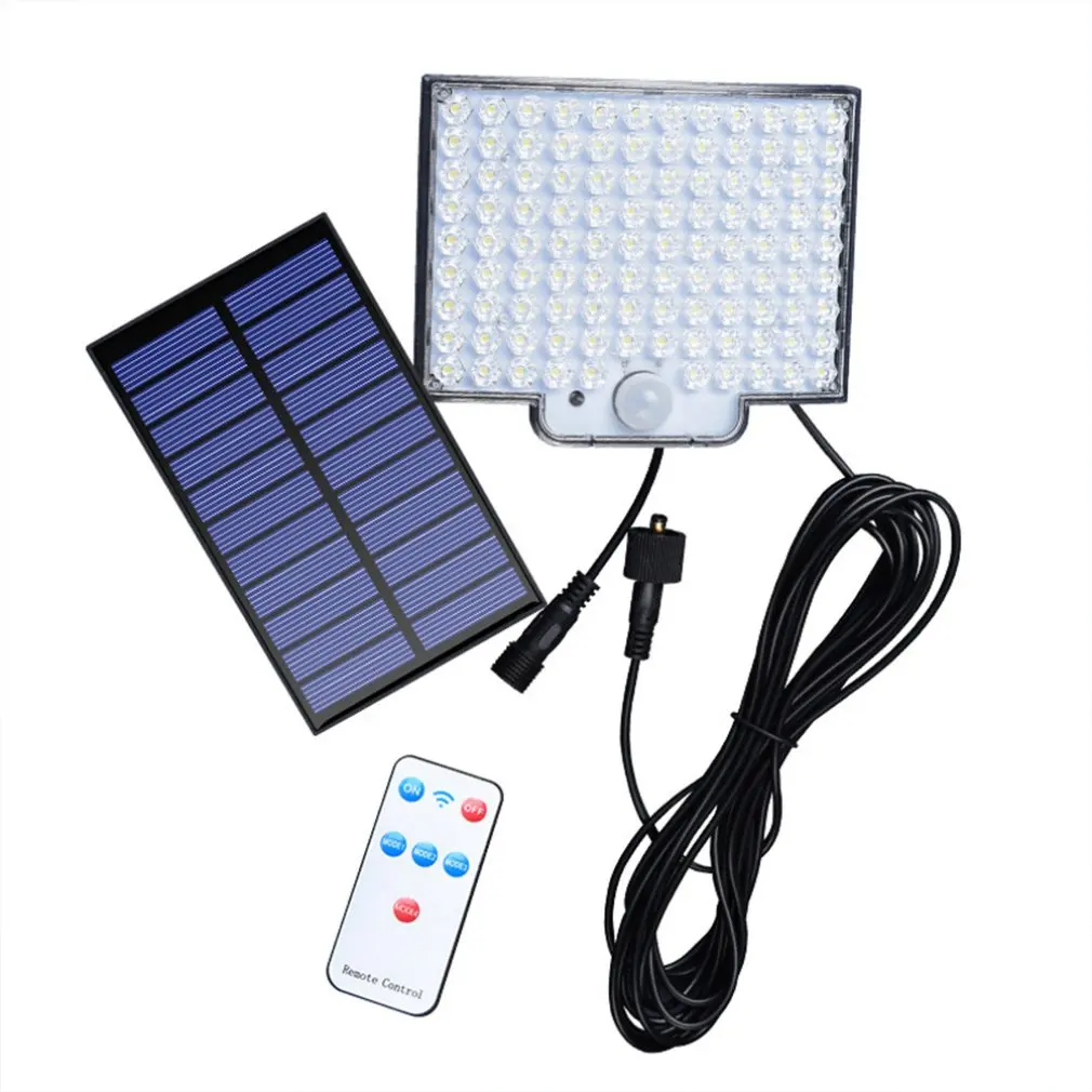 

Solar Lights Outdoor Garden Lights Remote Control Split Household Body Sensor Terrace Balcony Outdoor Rural Lights