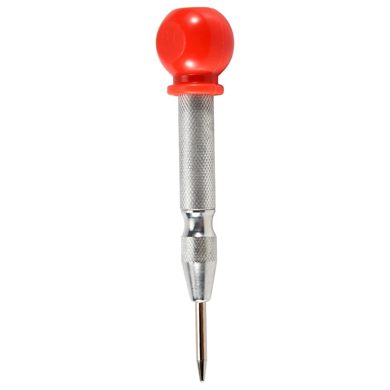

New 1Pcs HSS Center Punch Stator Punching Automatic Center Pin Punch Spring Loaded Marking Drilling Tool With A Protective Sleev