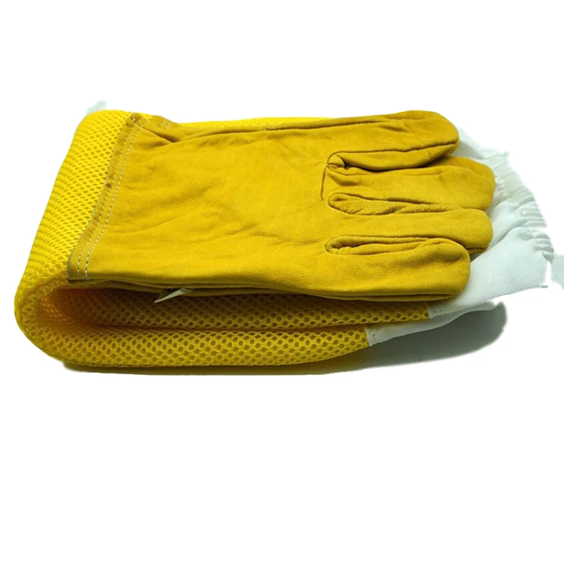 1-Pair-Beekeeper-Prevent-Gloves-Protective-Sleeves-Ventilated-Professional-Anti-Bee-For-Apiculture-Beekeeper-Beehive-Yellow.jpg 1 Pár Méhész Megakadályozza A Kesztyű Védőhüvelyeit Szellőztetett Professzionális Méhellenes Méhek Méhsárga - Image 6