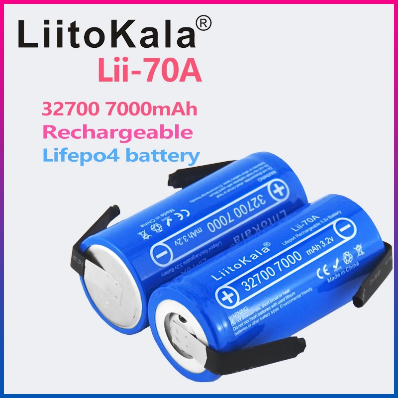32VLiitoKala327007000mAhLii70ALiFePO4Battery35AContinuous