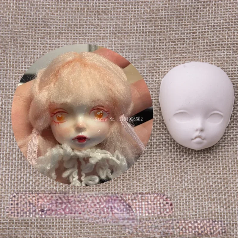 Polymer Clay Face Mold 3