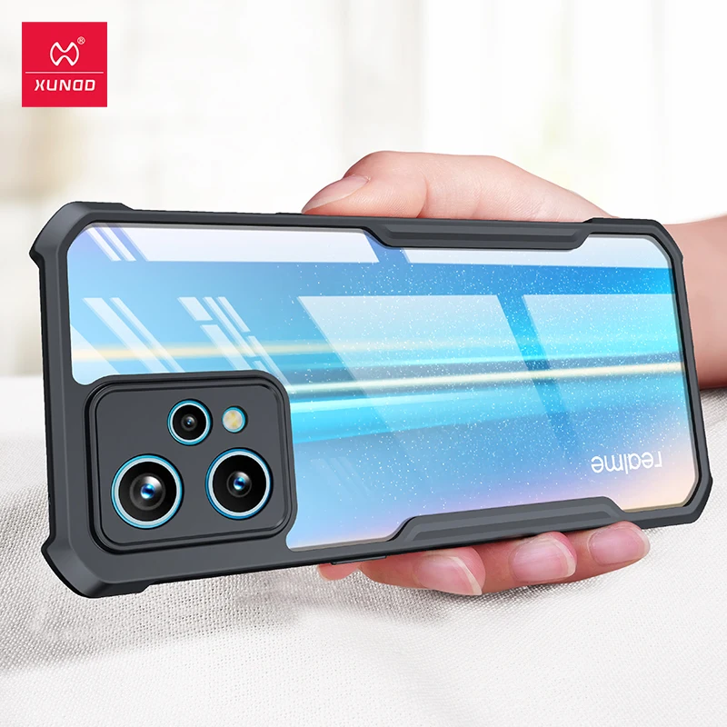 Для Realme 9 Pro Чехол Xundd противоударный чехол для OPPO Realme9 + ProPlus Прозрачный бампер с