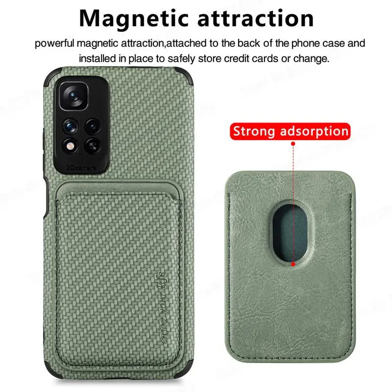 Redmi注11プロ5グラムワイヤレス充電器のmagsafeマグネット革