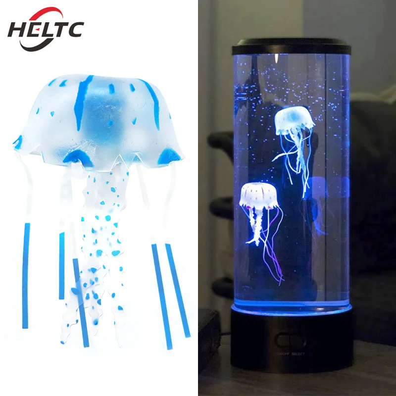 5pcs Aquarium Glowing Jellyfish