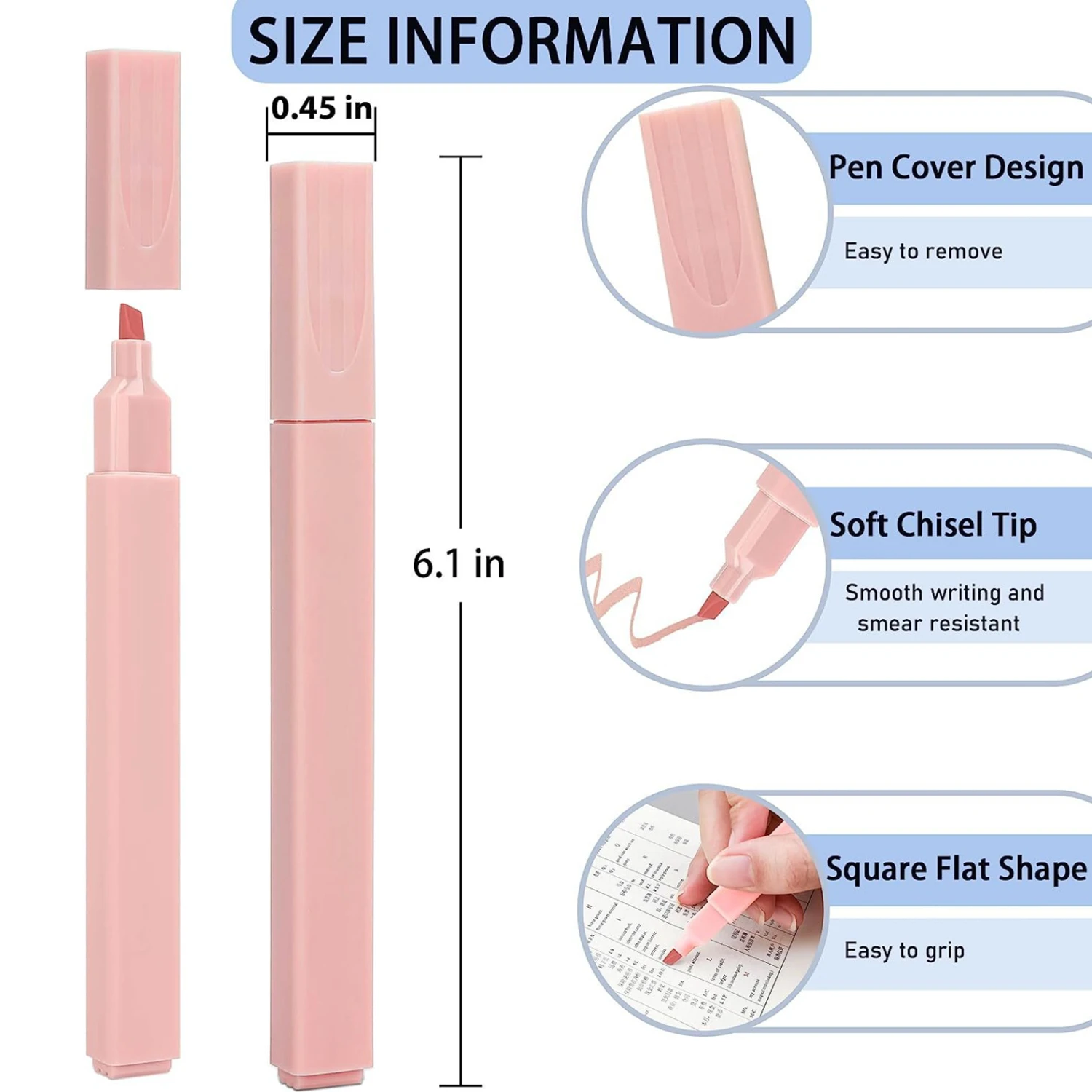 12-Color Pastel Highlighters 2
