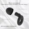 Silicone Earplugs for Swimming Sleep Noise Cancel Noise Reduction-Soundproof Reduce Disturbances -Quality loop Earplugs 3
