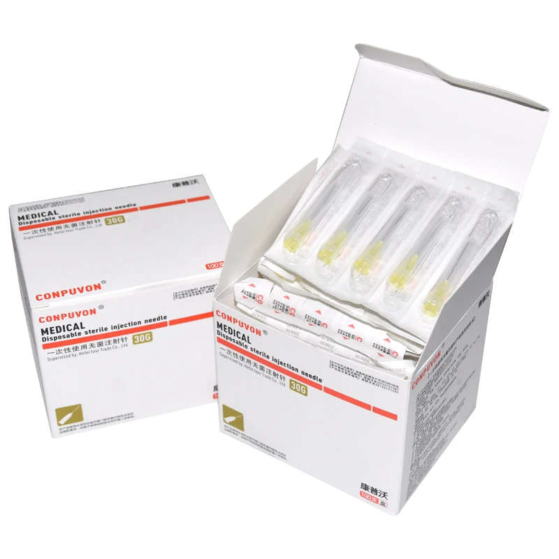 painless small needle 13mm 4mm 25mm disposable 30G medical micro-plastic injection cosmetic sterile needle surgical tool 100pcs disposable injection pen needle