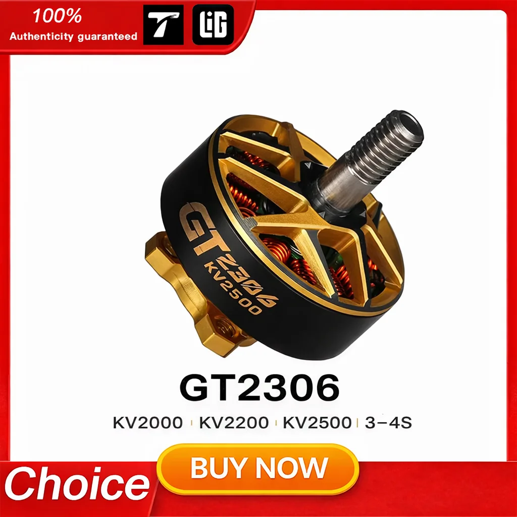 Moteur Drone GT2306 KV2500 & ESC GT45A - Pièces FPV Course