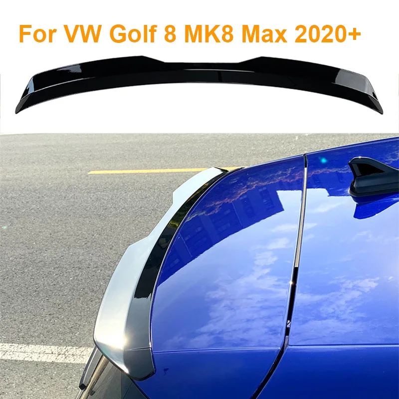 

Спойлер для VW Golf 8 MK8 Max 2020 2021, спойлер с крыльями багажника, спойлер из АБС-пластика для заднего крыла, разветвитель для заднего багажника