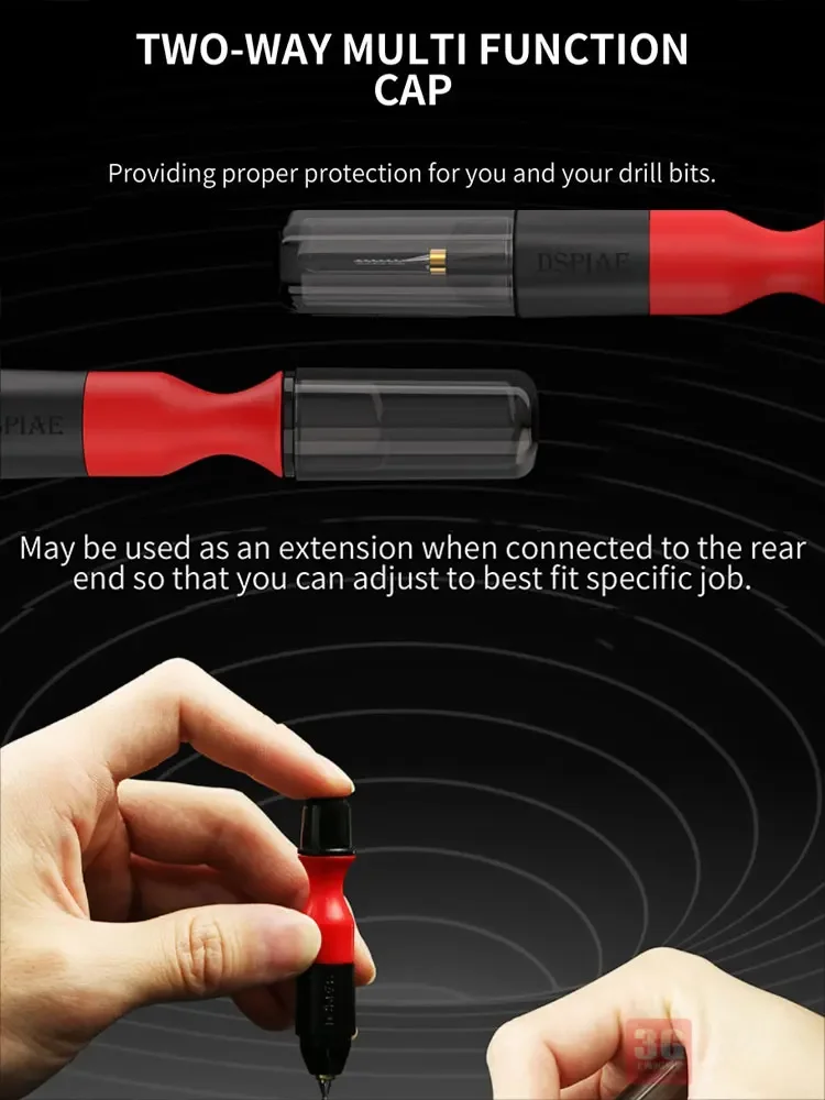 DSPIAE model punching tool PT-HD plate modification 3.175 universal hand drill set