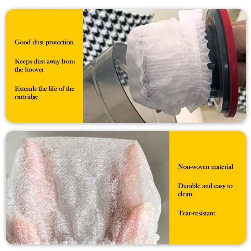 Non-wovens Vacuum Cleaner Filter Dust Filter Protective Cover Disposables Cover Accessories Kitchen Home Furniture Tool vacuum cleaner filter