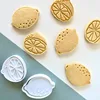 Lemon Shaped Cookie Cutter Mold Lemon Pattern Biscuit Embosser Mould Fondant Baking Decorating Tool Party Cake Decoration 5
