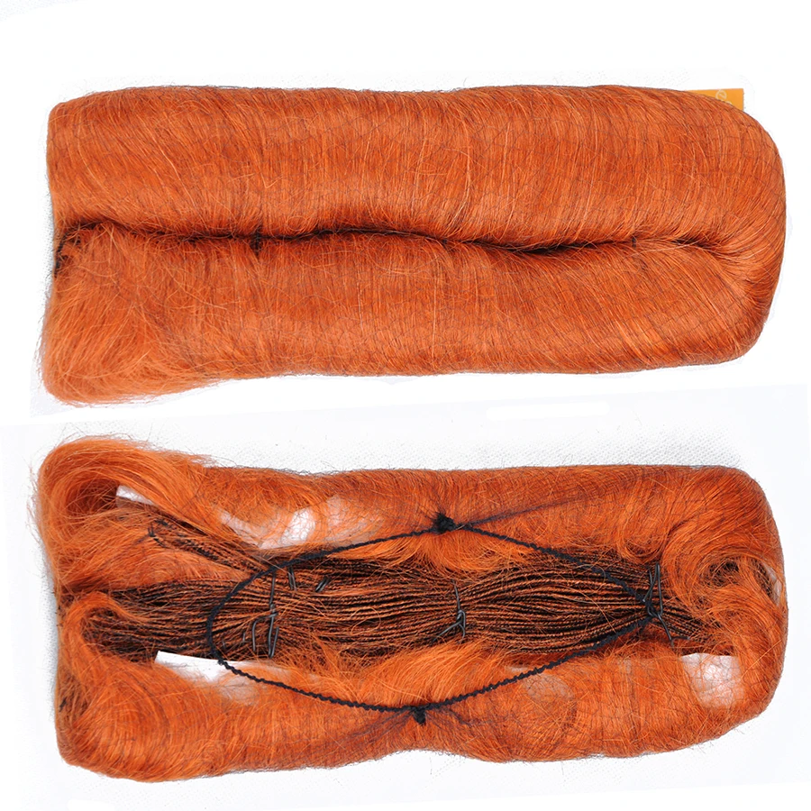 human hair weave bundles with free part closure 3" 4" 5" 28 pieces bump human hair weaving extension one pack for full head