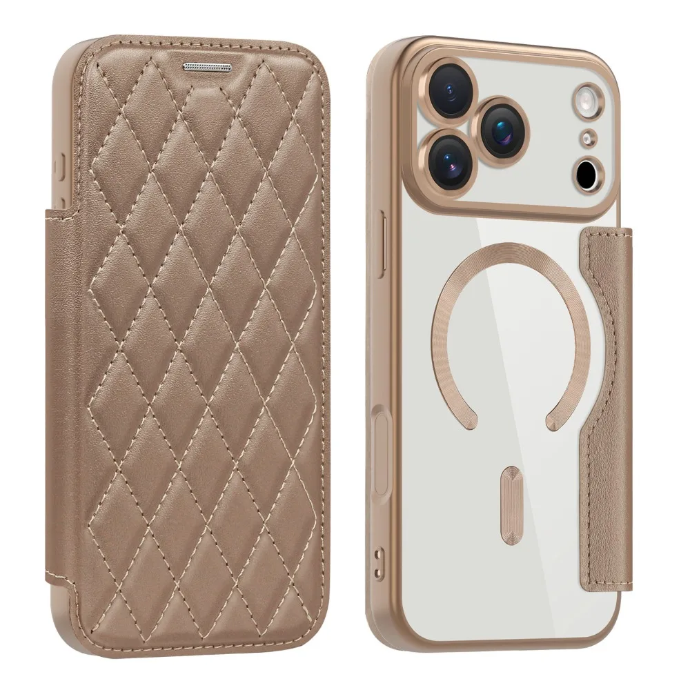 Premium PU Leather Magnetic Flip Wallet Phone Case with Card Slot Cover