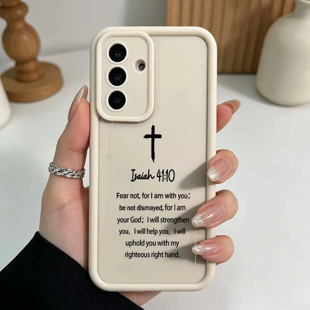 Christian Bible Book Pattern Phone Case Cover with Eye Ladder Design