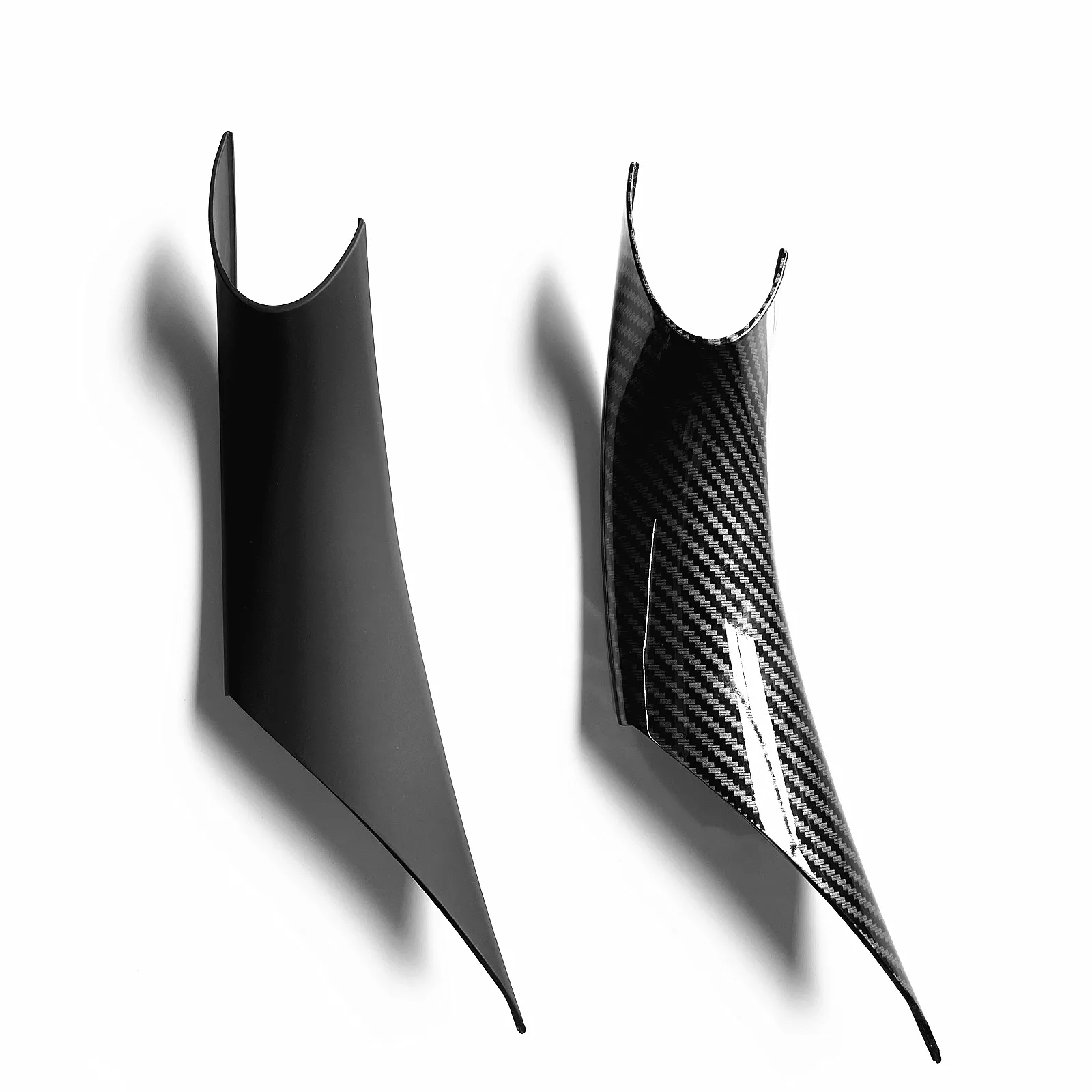 Tri-Color Interior Door Handle Trim Protective Cover in Durable ABS Plastic