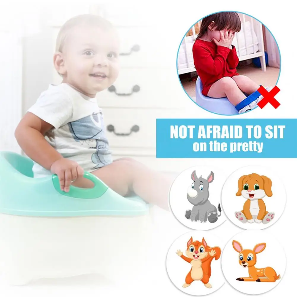 Great Easy to Use Safe Eco-friendly Cartoon Baby Potty Auxiliary Reward Sticker Potty Training Sticker Build Self-esteem