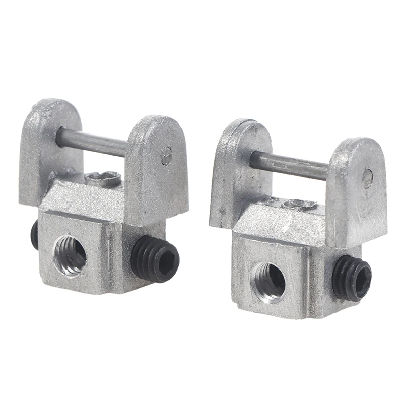 2PCS/SET Scroll Saw Blades Holders Pin-Less Blade Clamps Upper/Lower Blade Holder Scroll Saw Blade Conversion Kit