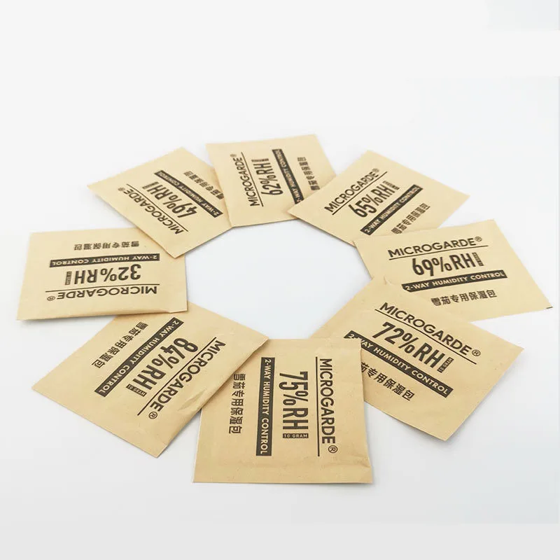 10g Humidor Packets 62%-84 humidity Cigar Humidity Control Humidor Relative Humidity Packs for Cigar Humidifier Bags 5