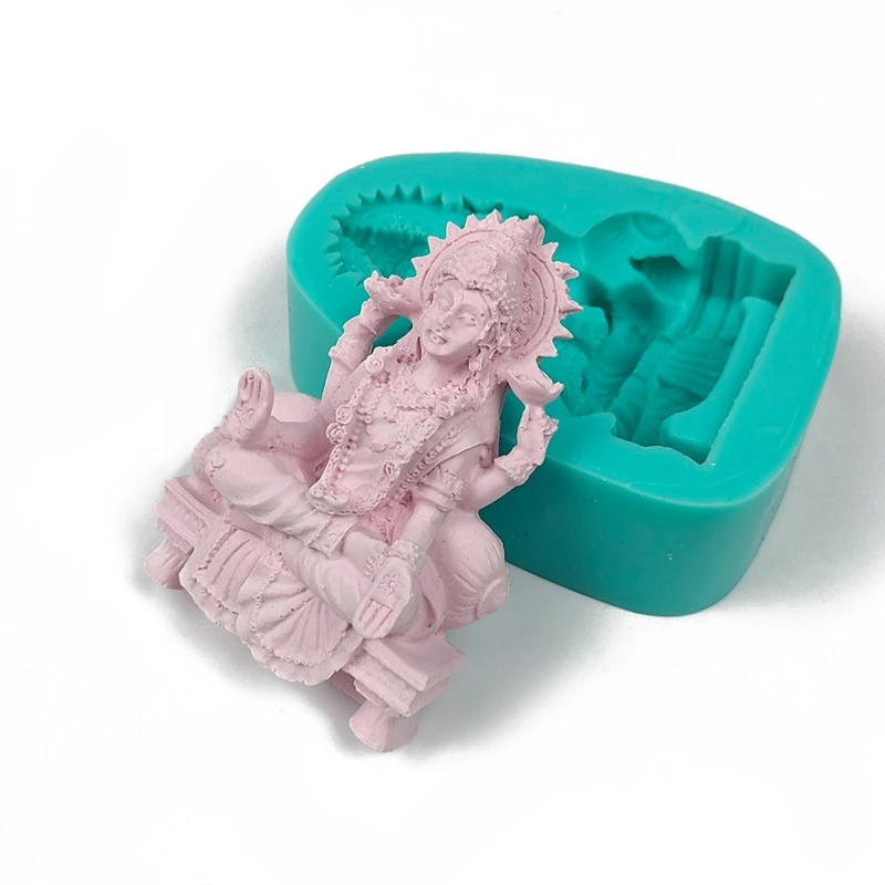 Avalokitesvara Buddha Crafts Silicone Mold Epoxy Resin Mold Resin