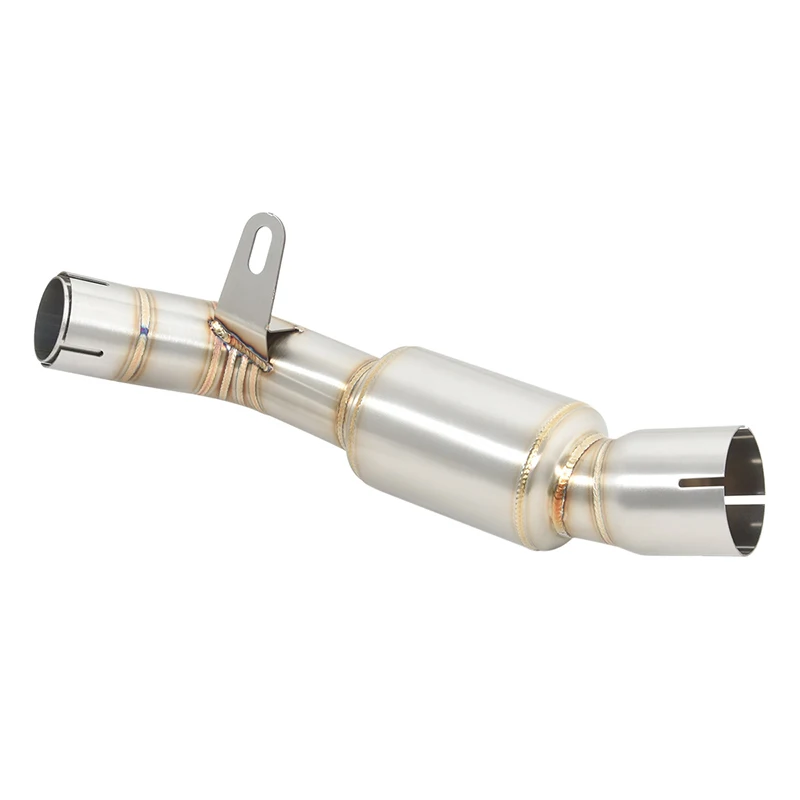For Benelli Leoncino 800 Leoncino800 Motorcycle Exhaust Modify Escape Moto System Bike Middle Link Pipe Connect Original Muffler - Image 3