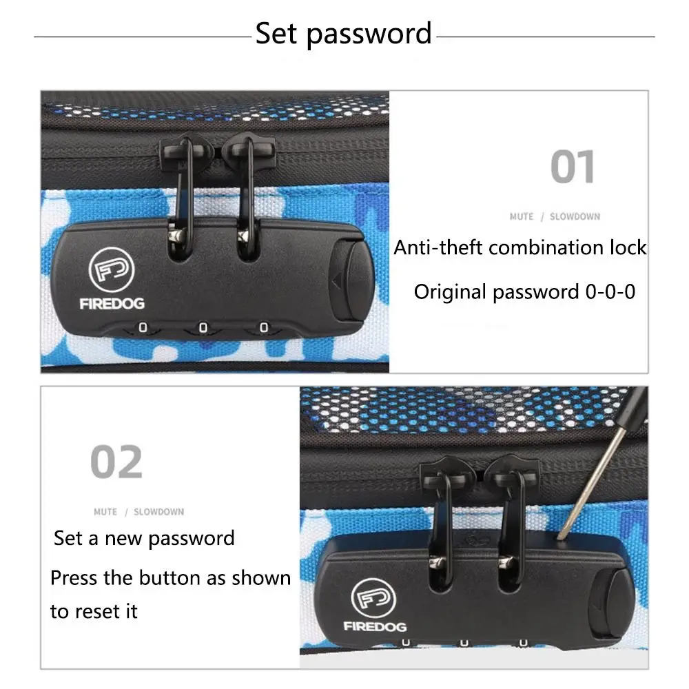Carbon Lined Smell Proof Bag Combination Lock Easy To Carry File Organizer Container Waterproof Secure Pipe Pouch Home