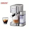 hibrew home coffee machineItalian Espresso Self-Cleaning Function For Home Office Use machine coffee돌체라떼 2