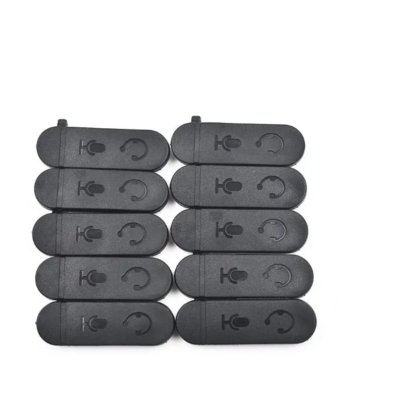 10pcs/Lot Walkie Talkie Headset Dust Side Cover for Motorola XiR P3688 CP200D DEP450 DP1400 Portable Radio Accessories