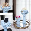 Nordic Home Decoration Resin Vase Statue Sculpture Makeup Brush Holder Storage Box Pen Holder Creative Flower Pot Art Supplies 1