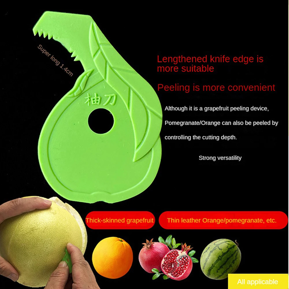 Pomelo Peeler Tools Orange Peelers Plastic Easy Slicer Cutter Remover Opener Kitchen Accessory Knife Cooking Tool Kitchen Gadget