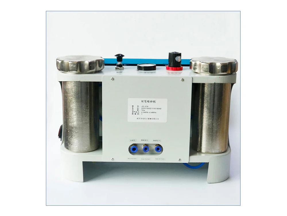 Sanding Blaster Jewelry Sandblasting Machine Desktop Double-pen Sandblasting Mac