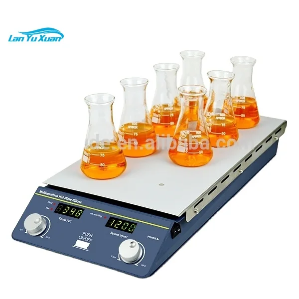 CHINCAN SP200-2T Laboratory Multi position Hot Plate Magnetic Stirrer with good price stirrers Digital display