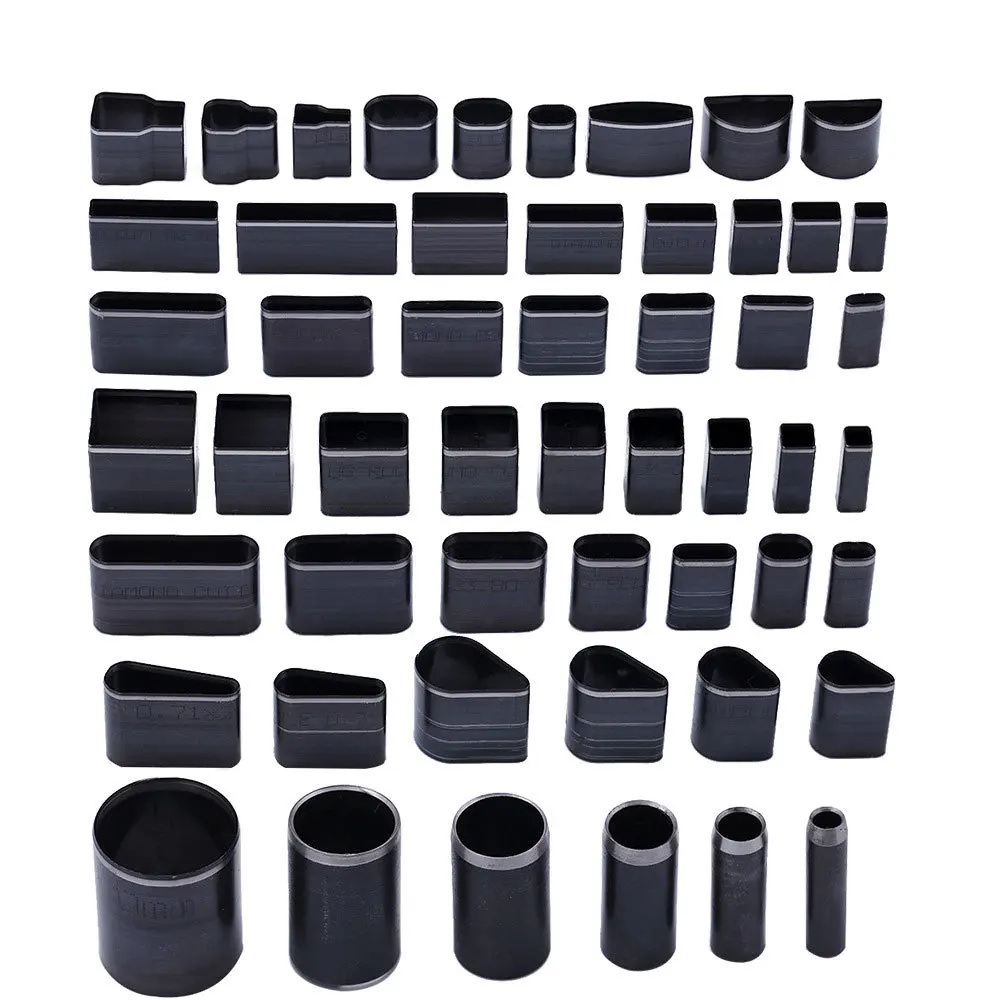 Leather Tool Leather Working Tools Leather Cutting Tool Craft Cutting Tool Leather Shaped Hole Hollow Punch Cutter Set Handmade DIY Leather Craft Cutting Mold Metal Punch Tools for Phone Holster Bag Belt