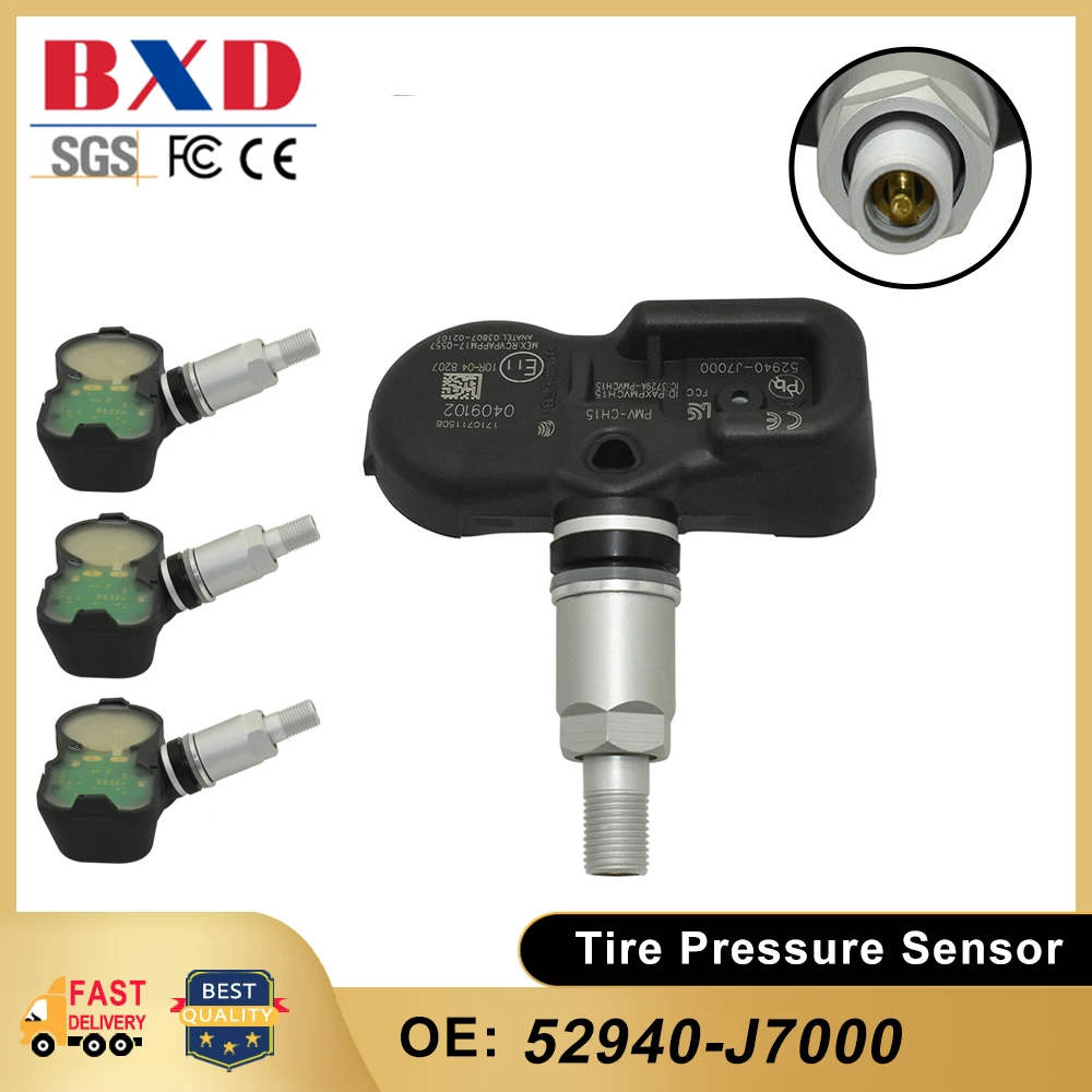 

1/4PCS 433MHz Tire Pressure Sensor 52940-J7000 PMV-CH15 For Kia Ceed (CD) Pro Ceed (CD) XCeed Forte