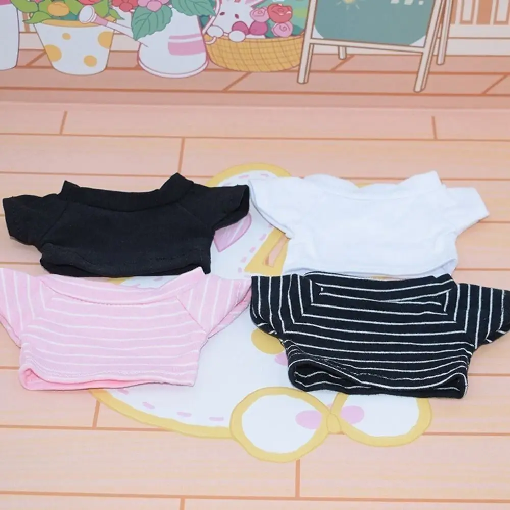 Cotton Mini T-shirt Clothes for 20cm Dolls