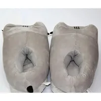 Cartoon Full Covered Cat Slippers Warm Winter Slides Soft Plush Doll Indoor Cute Anime Bedroom Shoes For Man Woman Home Use - Image 4