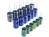 6.3V 10V 16V 25V 35V 50V 400V 450V 1UF 2.2UF 4.7UF 10UF 1000UF 22UF 33UF 47UF 470UF 100UF 220UF Aluminum Electrolytic Capacitor - Image 2